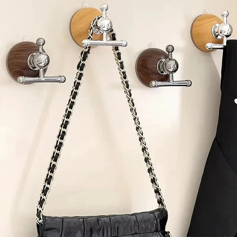 Suction Cup Wall Hooks – Waterproof Towel Hanger 1–2 Pack