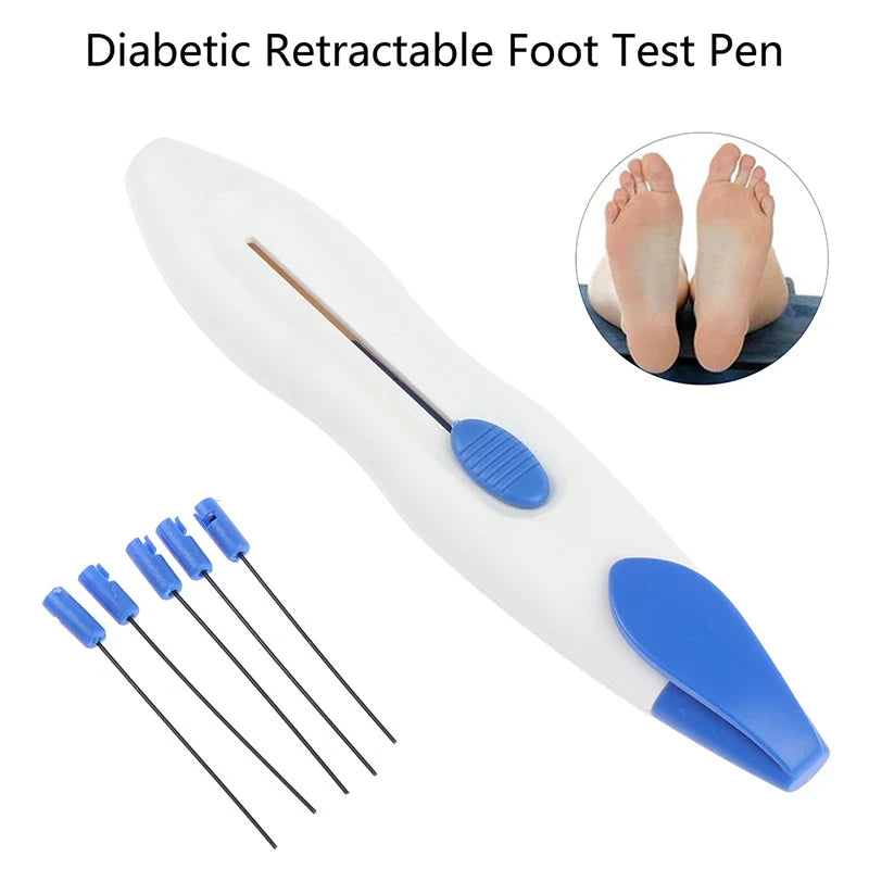 Foot Monofilament Test Pen Set – Retractable Nylon Wire Tool