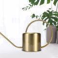 Golden Stainless Steel Watering Can 1300ml | Indoor & Outdoor