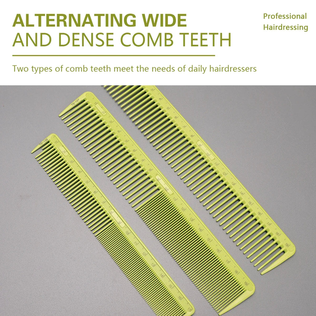 Professional Hairdressing Scale Comb Set – Heat Resistant 1-9 Pcs