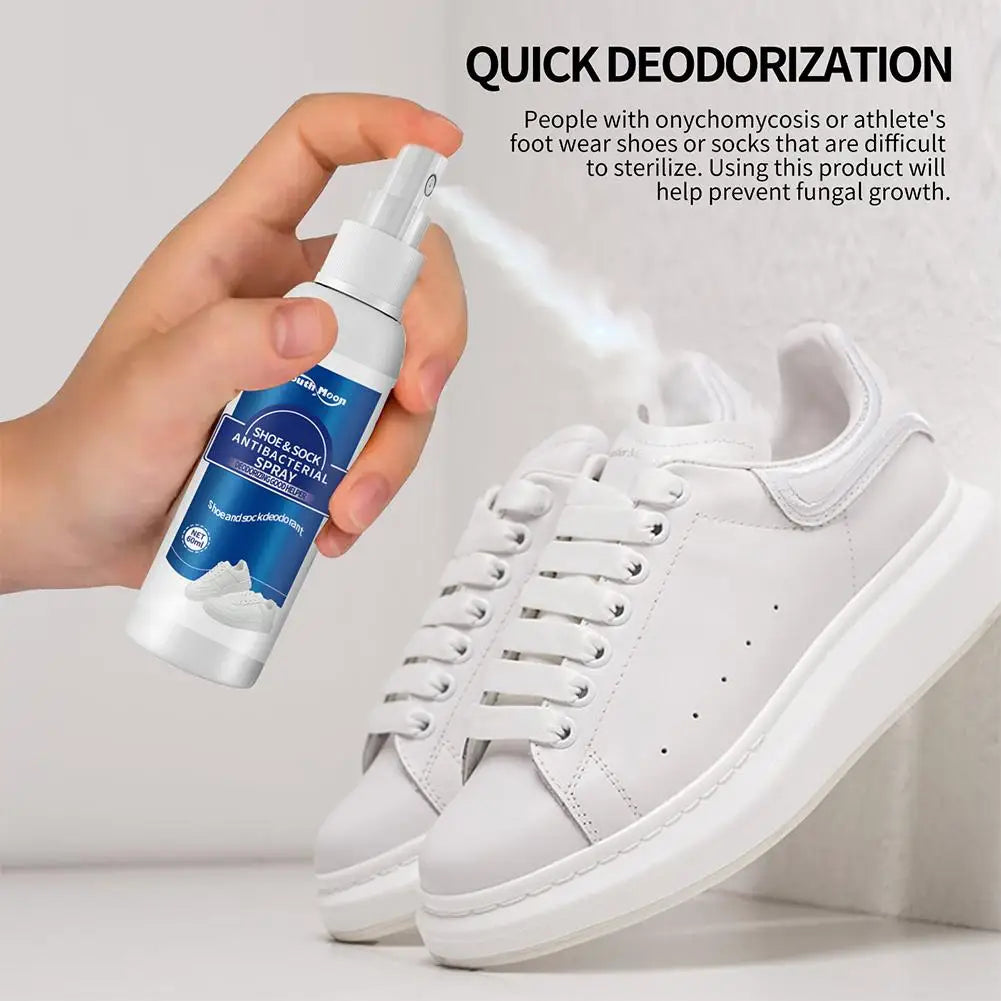 Shoe & Foot Deodorizer Spray 60ml | Antibacterial Odor Eliminator