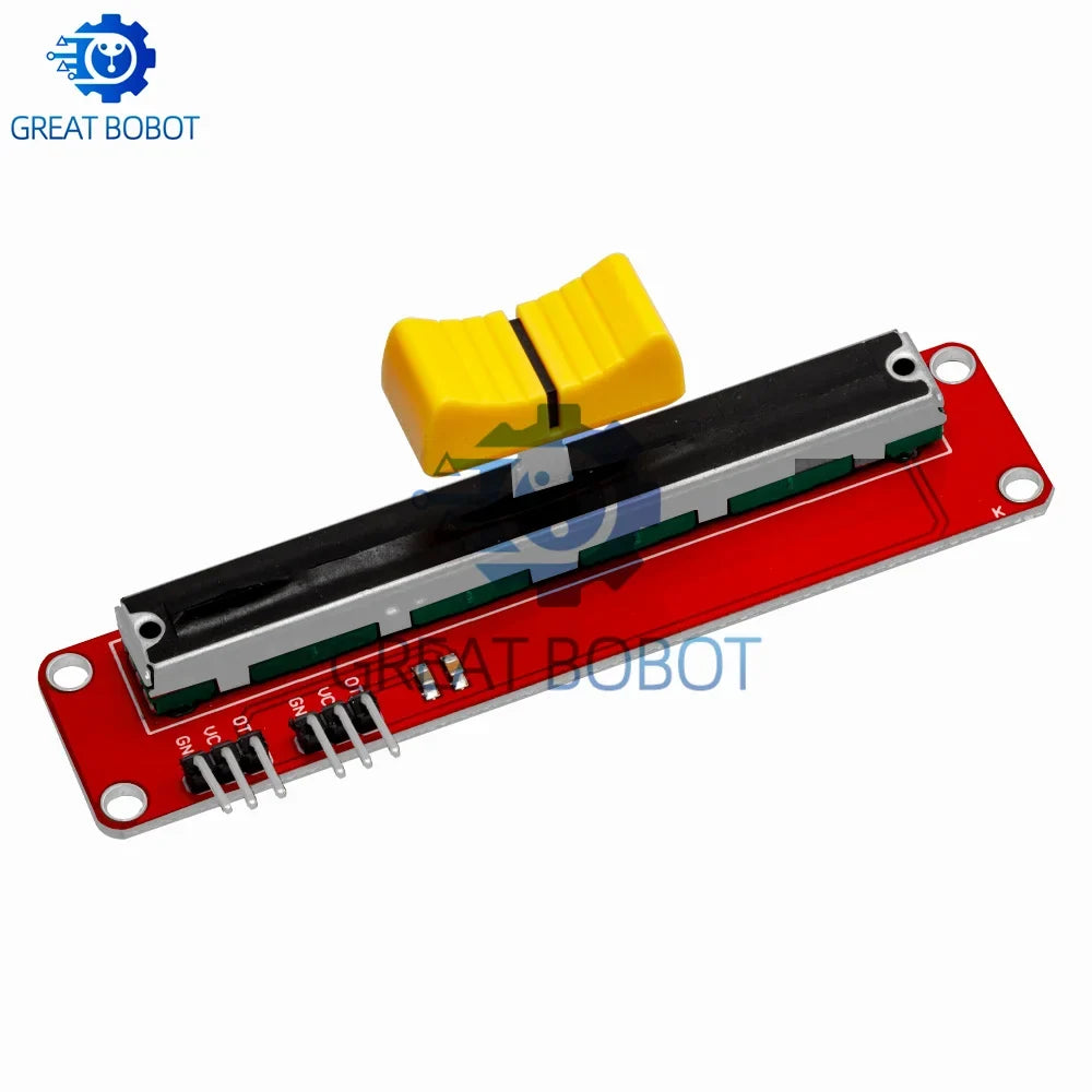 10K Linear Slide Potentiometer Dual Output Module for Arduino
