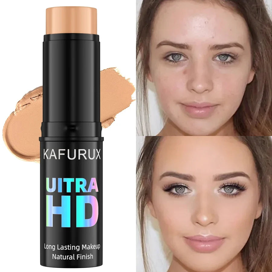 KAFURUX Full Coverage Concealer Stick – Long-Lasting, 6 Shades