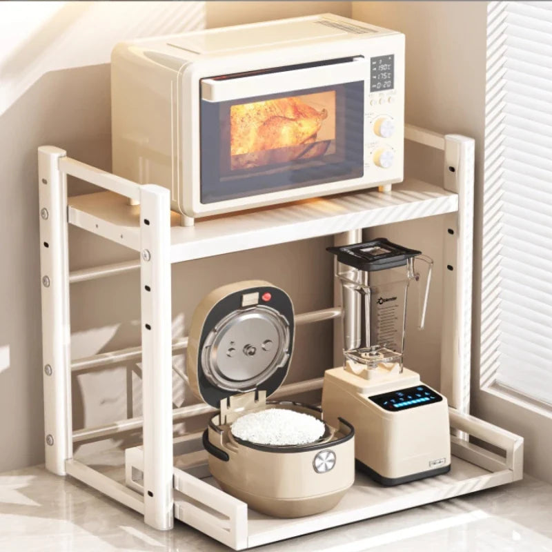 Expandable Kitchen Shelf Rack for Air Fryer, Rice Cooker & More