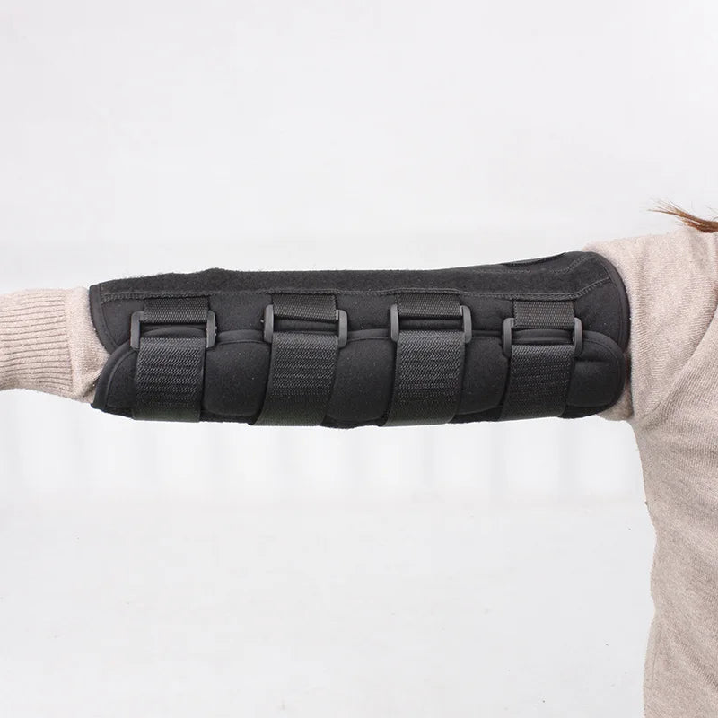 Hinged Elbow Brace Support Splint – Adjustable Arm Stabilizer