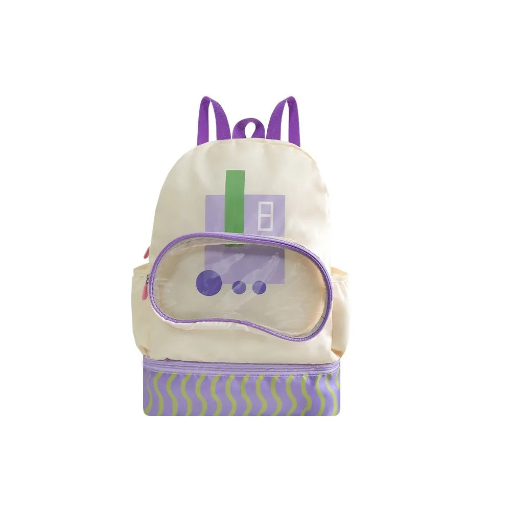 Kids Waterproof Swim Bag – Wet Dry Separation Backpack