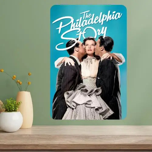 Philadelphia Story Classic Movie Metal Poster Sign | Vintage