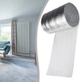 1 Roll PET Aluminized Film Wall Thermal Insulation Reflective