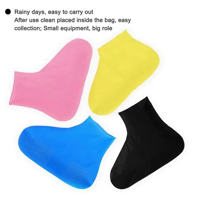 Rain Boots Children Home Shoes Travel Silicone Shoe Protector Rainy