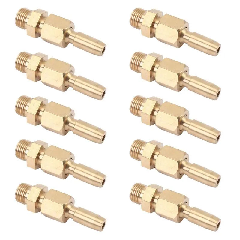 30-Pack Brass Fountain Nozzles 1/8" DN6 Spray Water Curtain