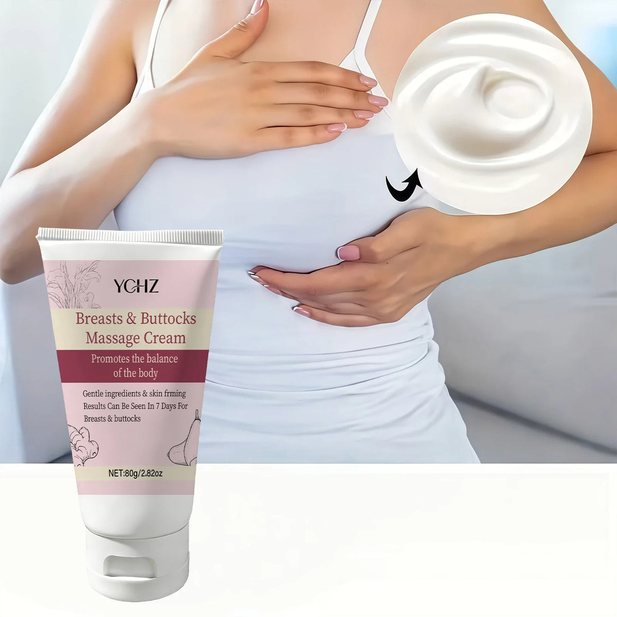 Butt-Lifting Firming Cream with Vitamin E – All Skin Types