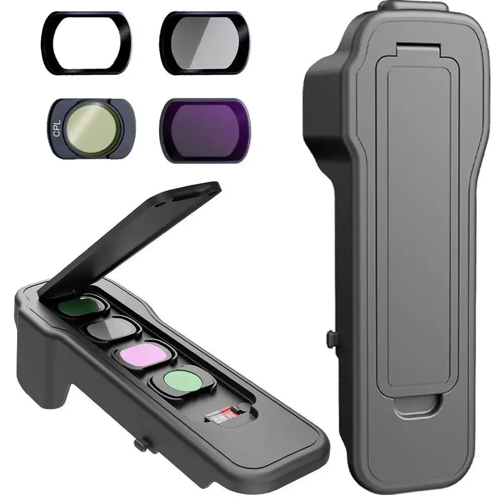 DJI Osmo Pocket 3 & 4 Filter Set – CPL ND Black Mist Wide