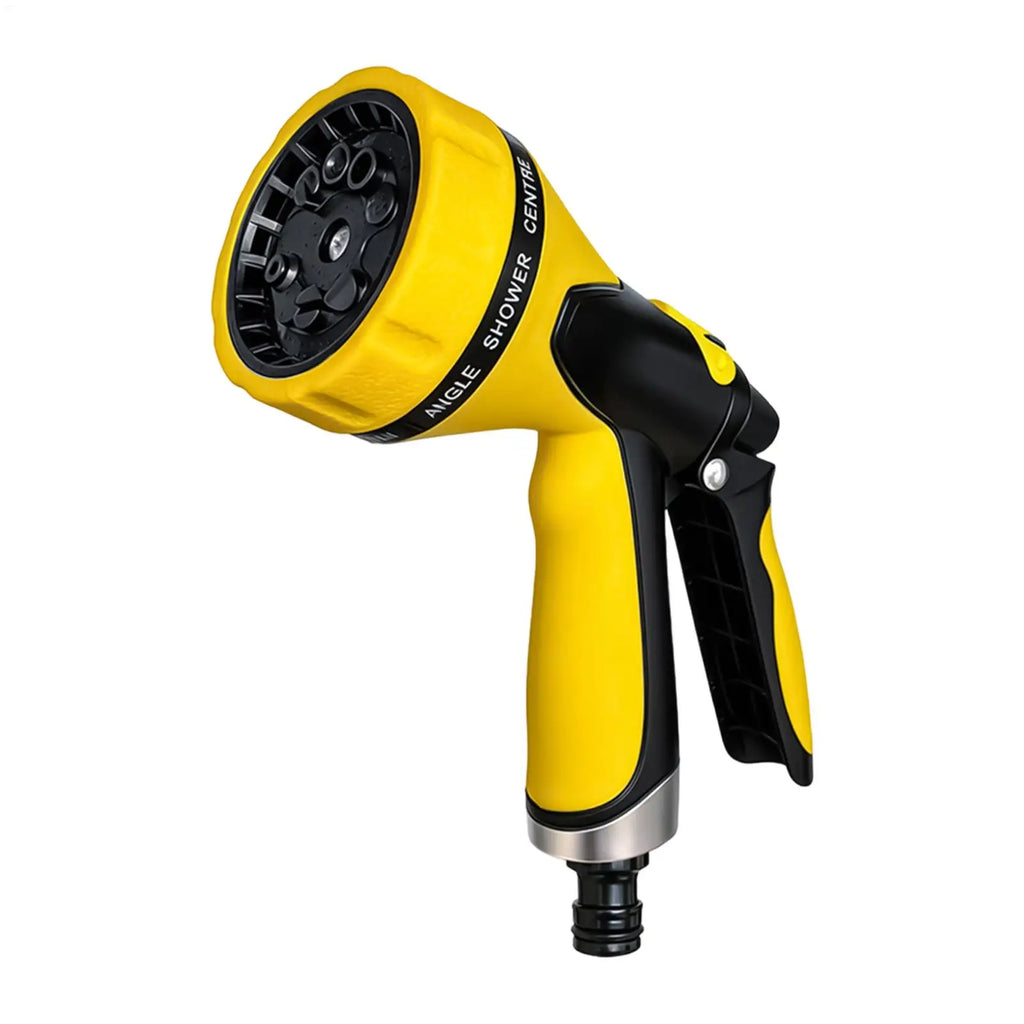 10-Mode Garden Hose Nozzle – Adjustable High-Pressure Sprayer