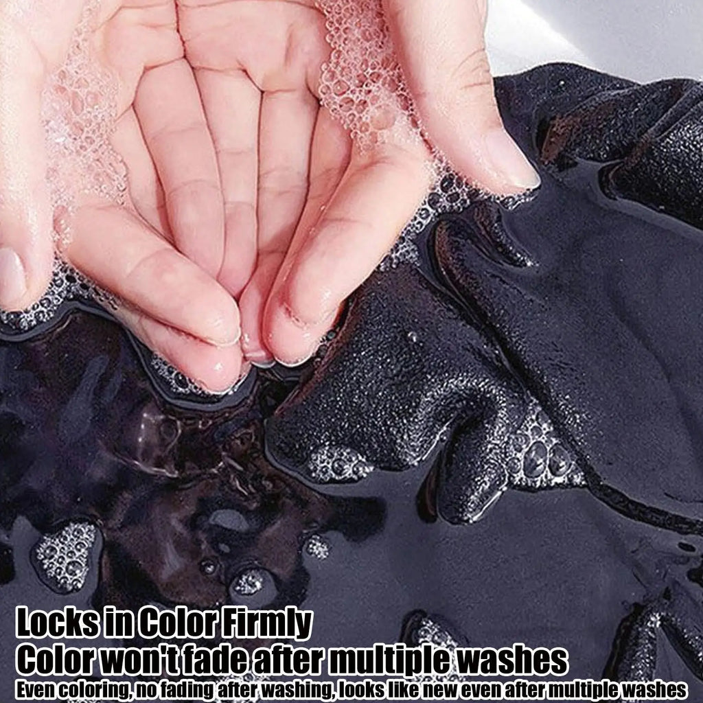 10-Pack Laundry Darkening Sheets | Black Fabric Color Restorer
