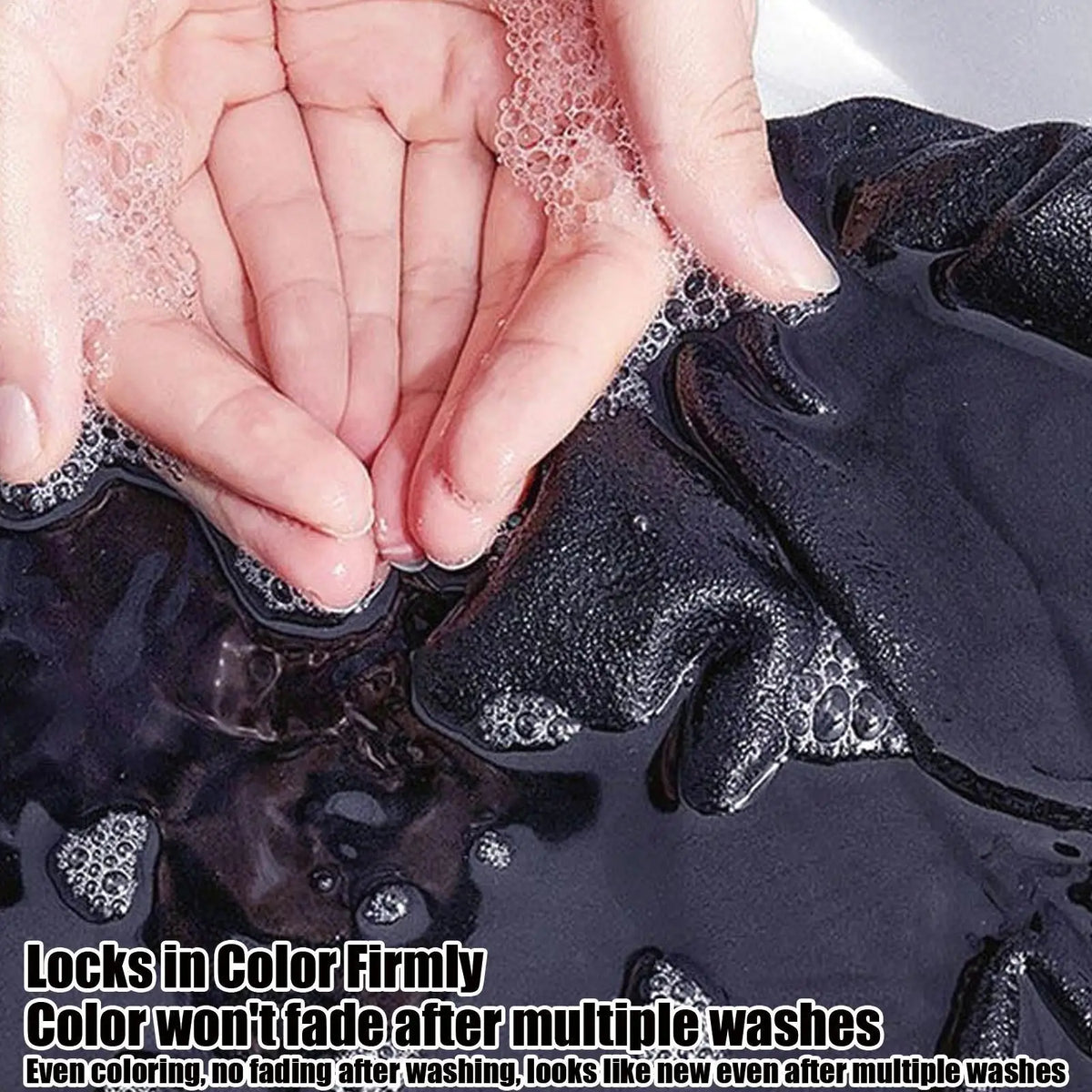 10-Pack Laundry Darkening Sheets | Black Fabric Color Restorer