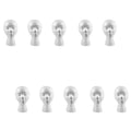 A36T- 27 5 X Dummy Mannequin Head Female Foam Polystyrene Exhibitor