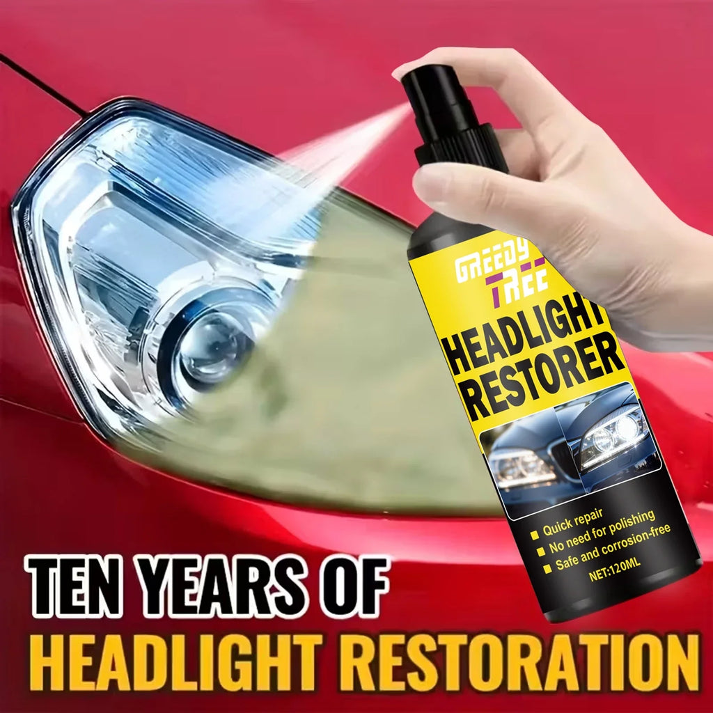 Headlight Lens Restoration Kit – Removes Yellowing & Oxidation