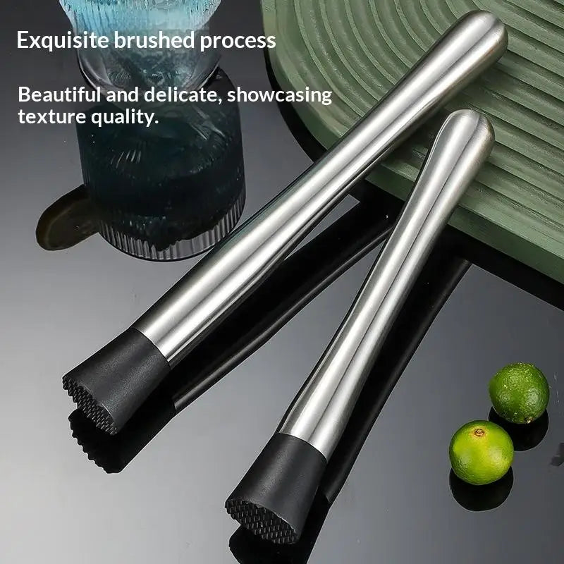 Stainless Steel Ice Hammer & Muddler Bar Tool | Cocktail Set