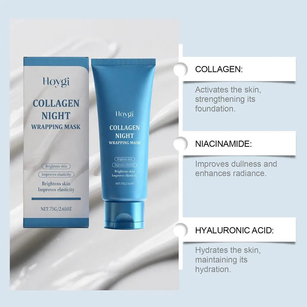 Collagen Peel-Off Night Mask – Deep Hydration & Glass Skin