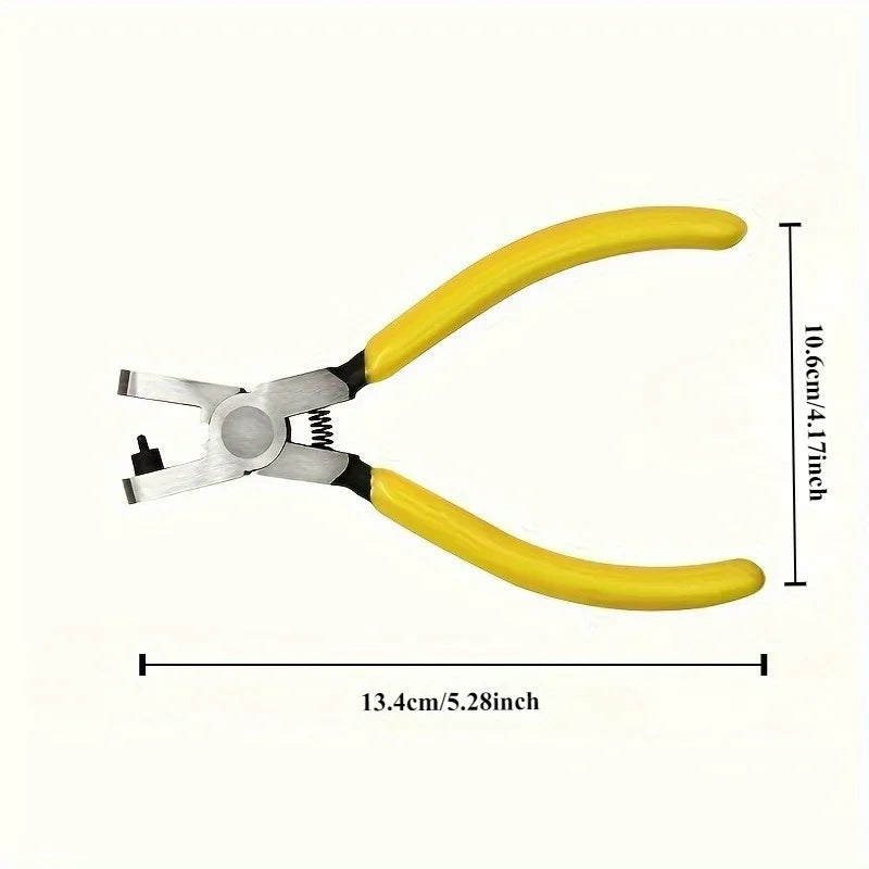 Manual Leather Hole Punch Tool – Ergonomic Belt Punch
