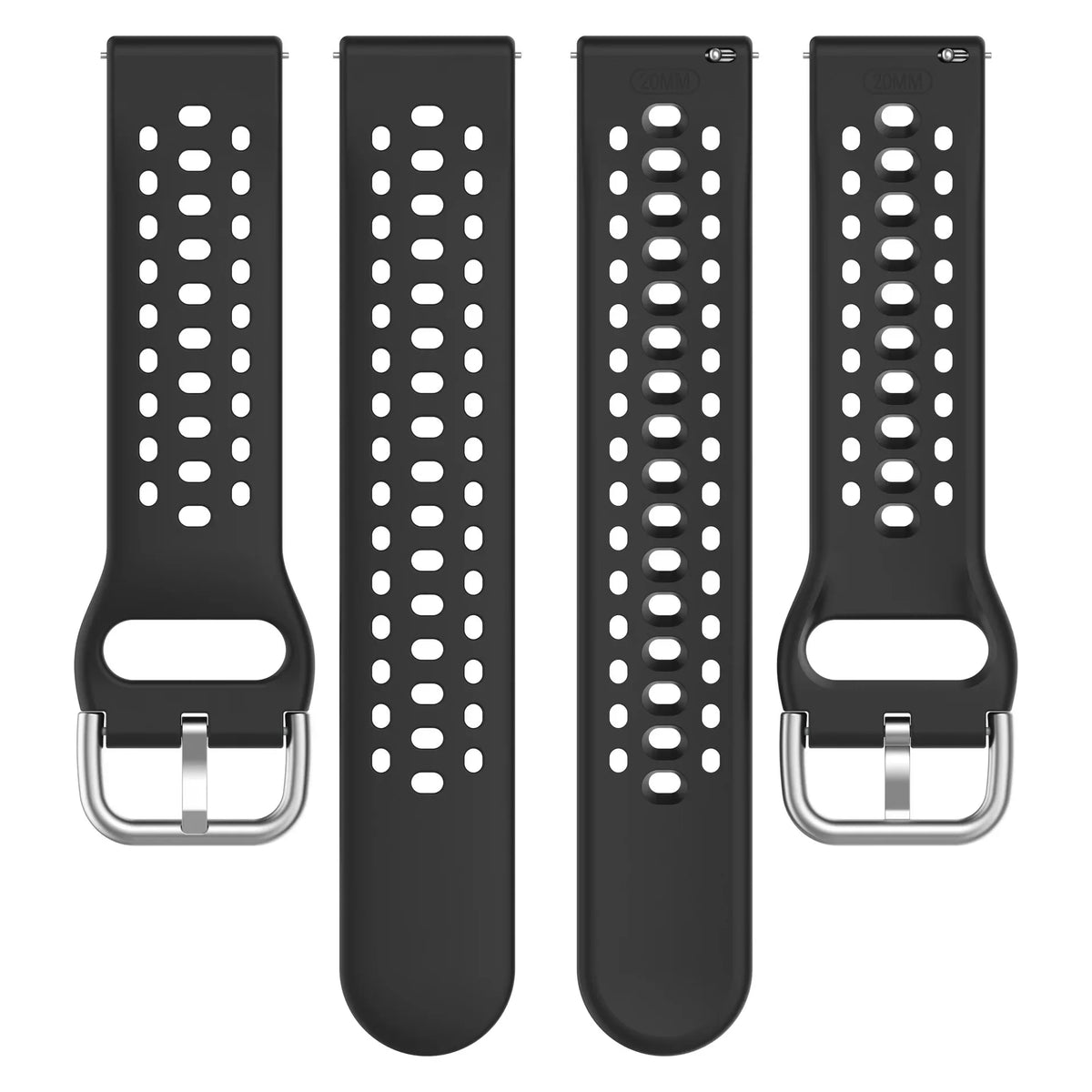 Silicone Strap for Amazfit Active 2 – Breathable 20mm Band