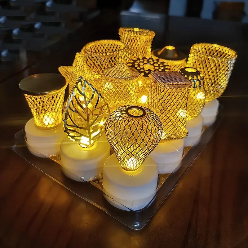 LED Candle Light Desktop Ambience Decoration Electronic Flameless