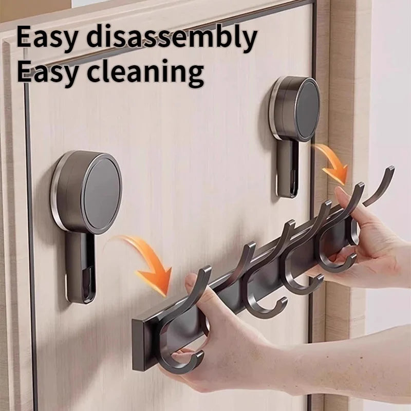 No-Drill Suction Cup Wall Hooks – Waterproof Removable Hangers