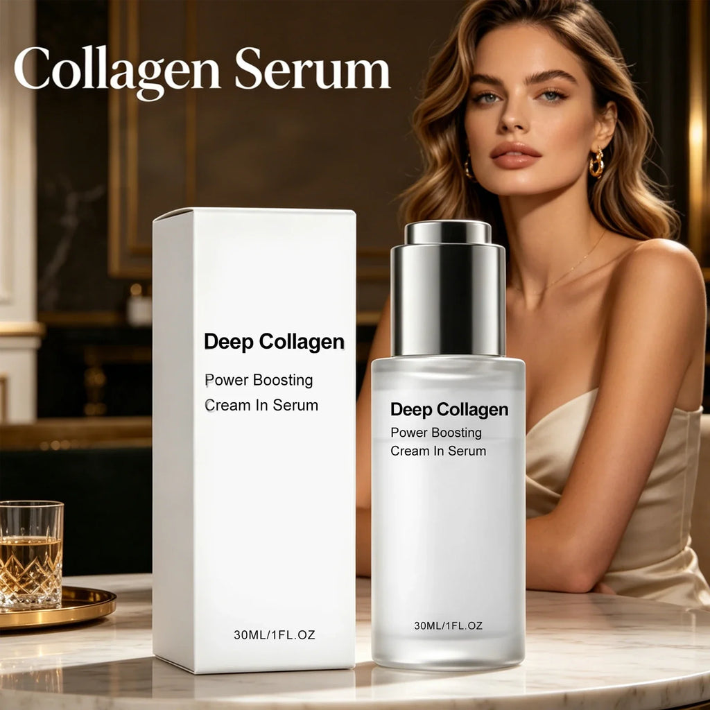 Collagen & Hyaluronic Acid Face Serum | Hydrating Anti-Aging