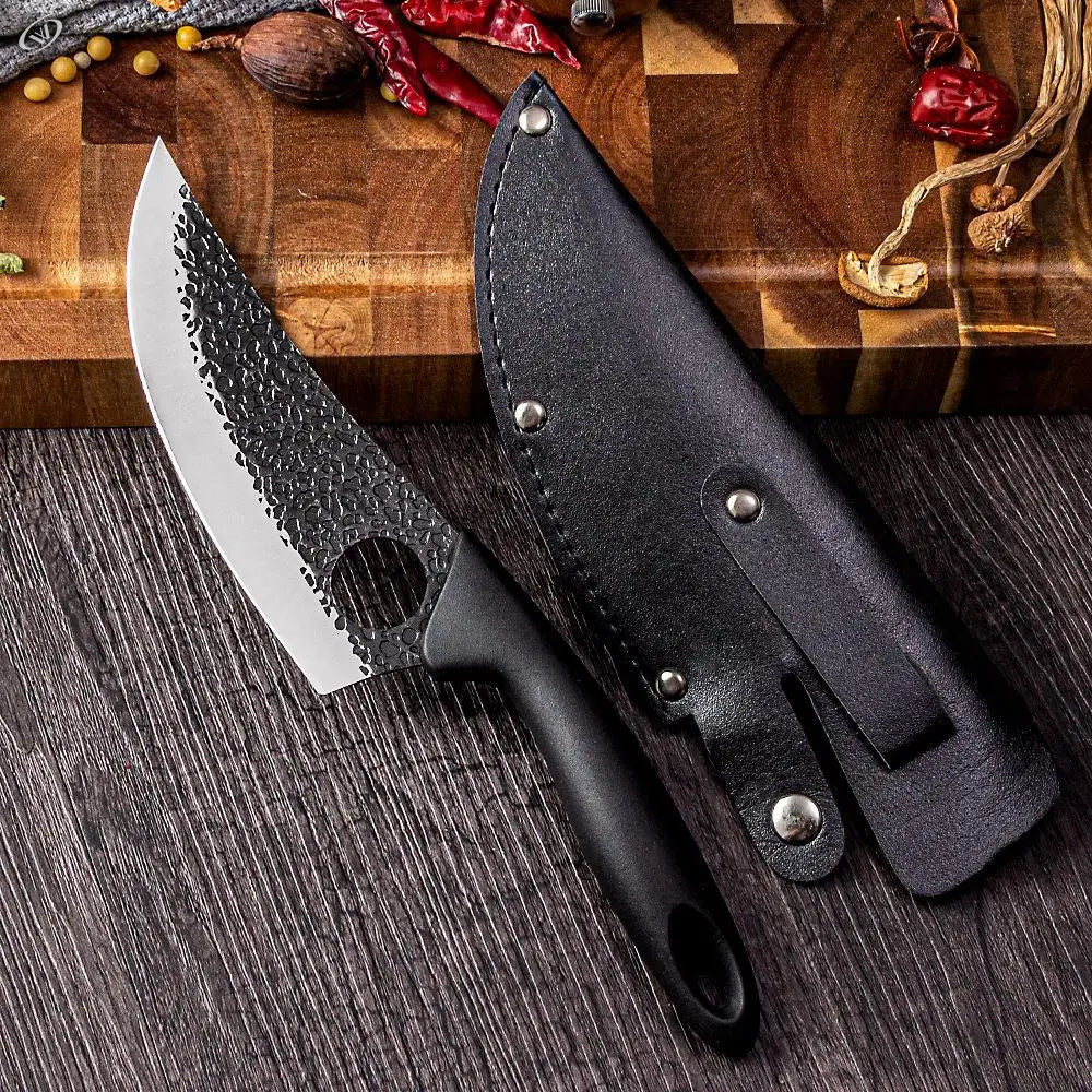 5.5" Forged Boning Knife with Finger Hole | Stainless Steel