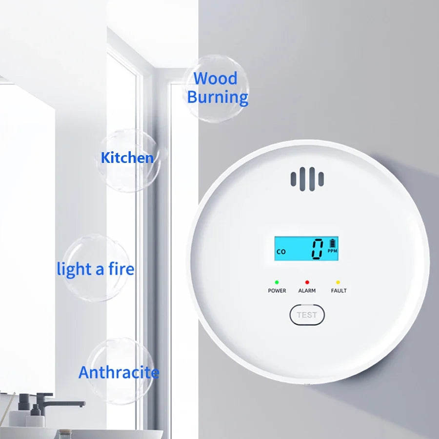 10-Year Smoke & CO Detector Combo | App Alerts, CE & UL