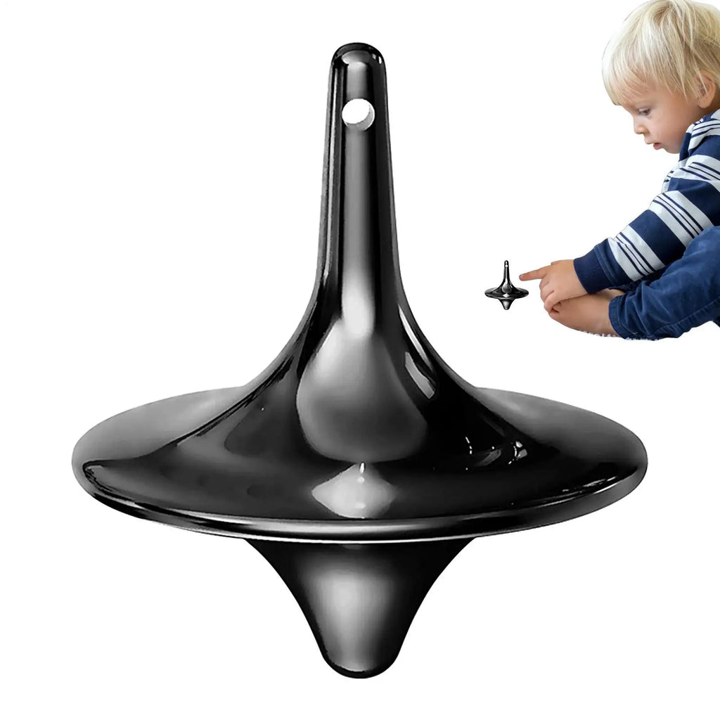 Metal Gyro Spinning Top Fidget Toy – Alloy Gyroscope for Kids