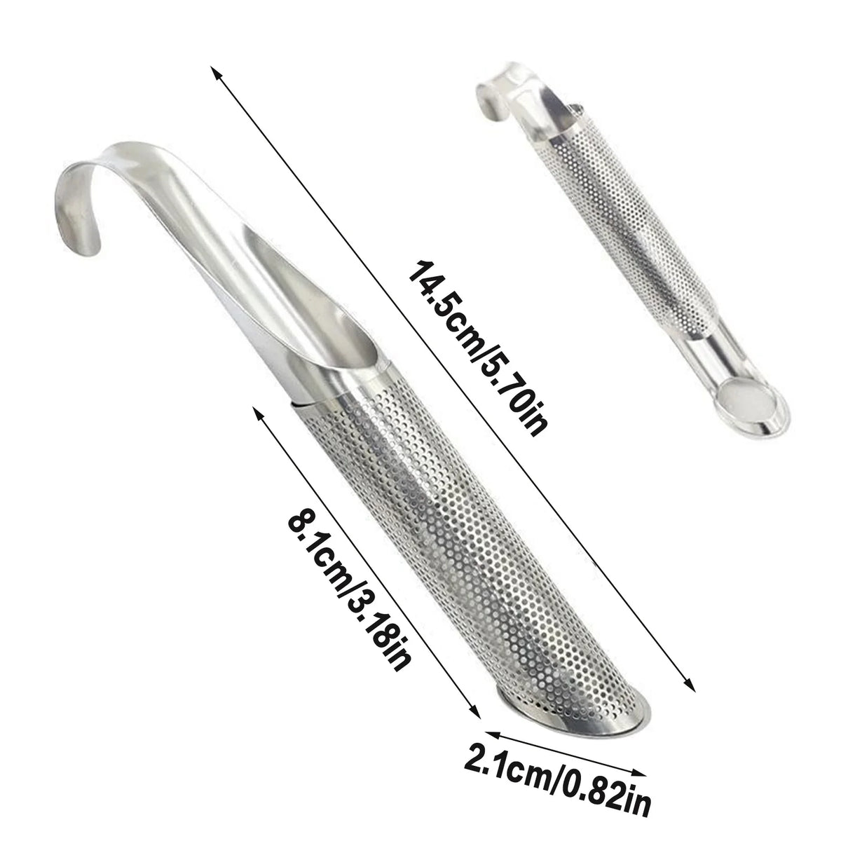Stainless Steel Tea Infuser with Hook | Loose Leaf Diffuser