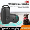 Ultrasonic Dog Bark Deterrent – USB Rechargeable & LED Light
