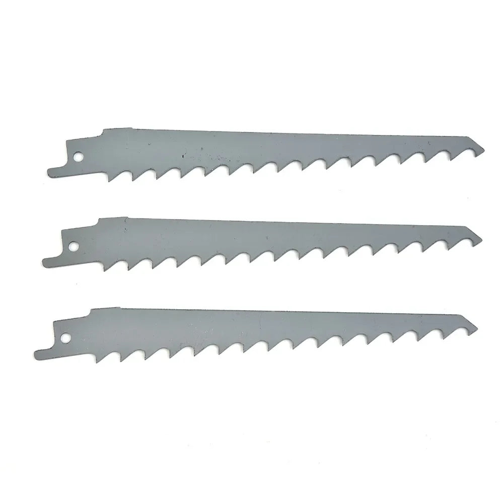 6 Inches 3 TPI HCS Reciprocating Saw Blades Cutting Wood Multi PVC