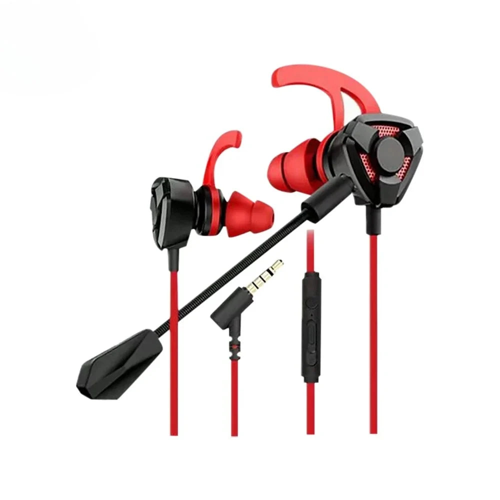 Wired Gaming Earbuds with Mic | PS4, PUBG, CSGO Compatible