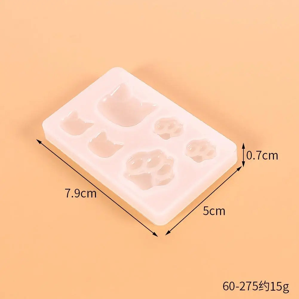 Cat Claw Silicone Mold – Epoxy Resin Keychain & Jewelry DIY
