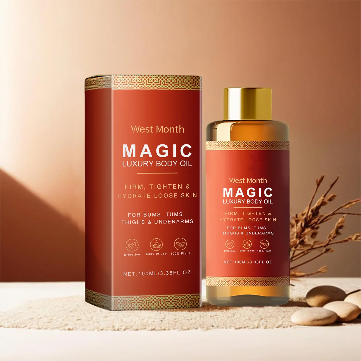 Firming Tightening Body Oil – Lift, Reduce Fine Lines 100ml