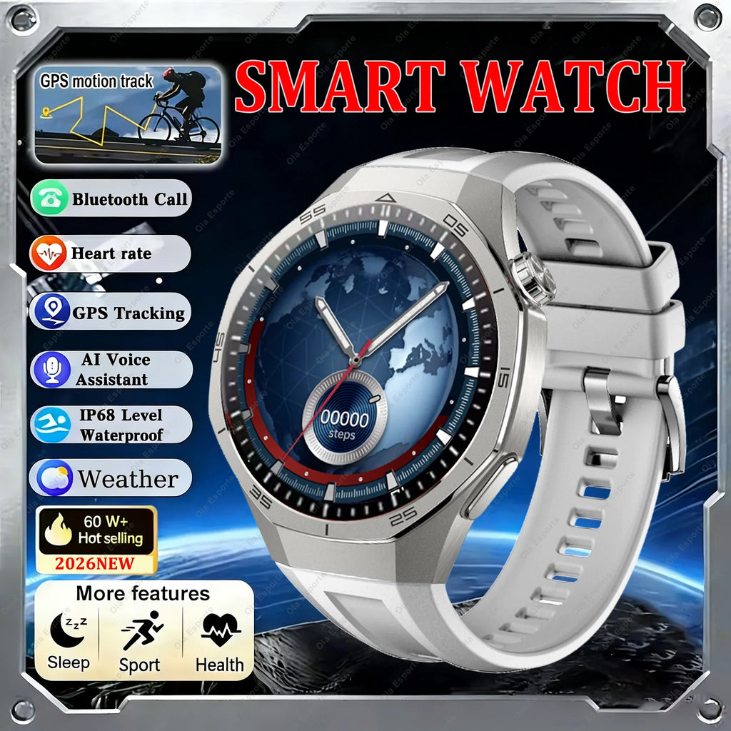 Smart Watch Men Women Health Monitoring ECG Blood Oxygen Sleep