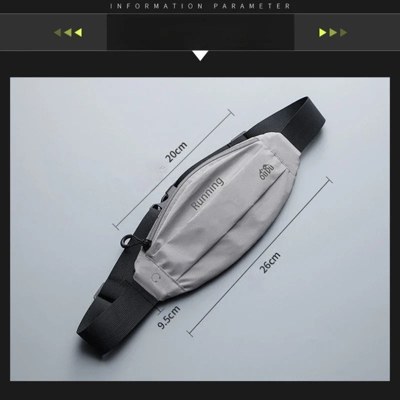 Reflective Waterproof Running Waist Bag | Phone Sports Fanny Pack
