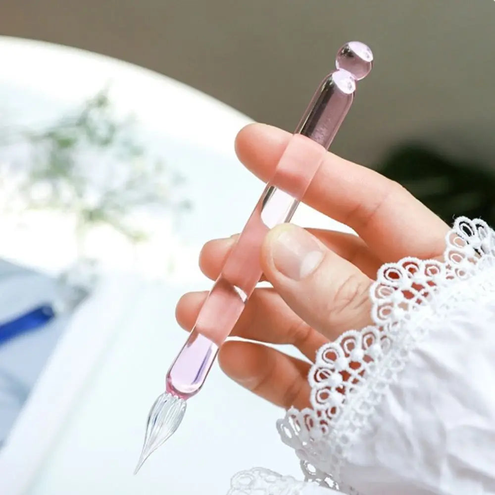 Transparent Glass Dip Pen – Calligraphy & Art Writing Pen