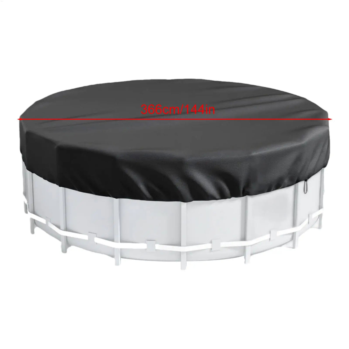 8 10 12FT Round Swimming Pool Covers Aboveground Pools Tub Cover