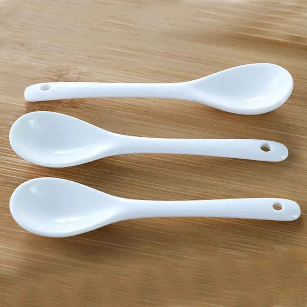 Ceramic Long Handle Spoon – Coffee, Tea, Honey & Ice Cream