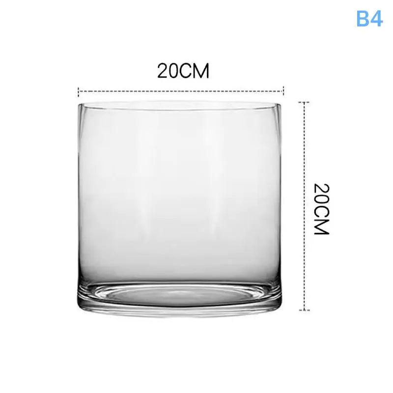 Transparent Acrylic Plant Pot | Square & Round Bonsai Planter