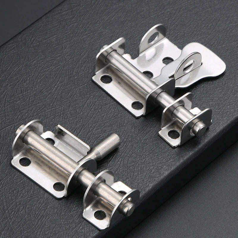 Stainless Steel Door Latch Solid Sliding Bolts Hasp Home Hardware