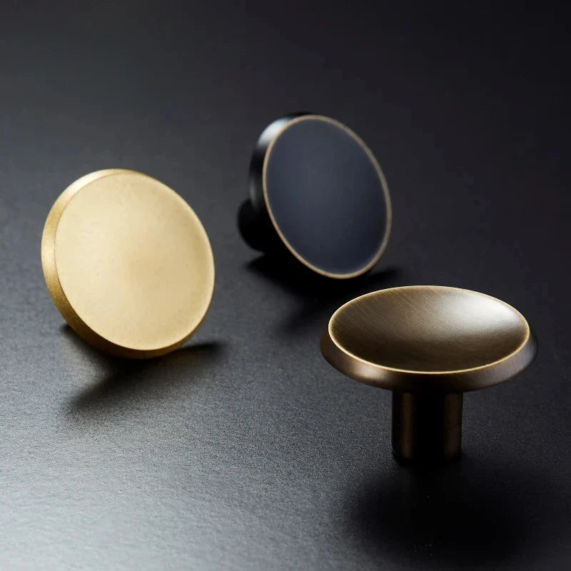 Solid Brass Drawer Pulls & Cabinet Knobs – Rural Farmhouse Style