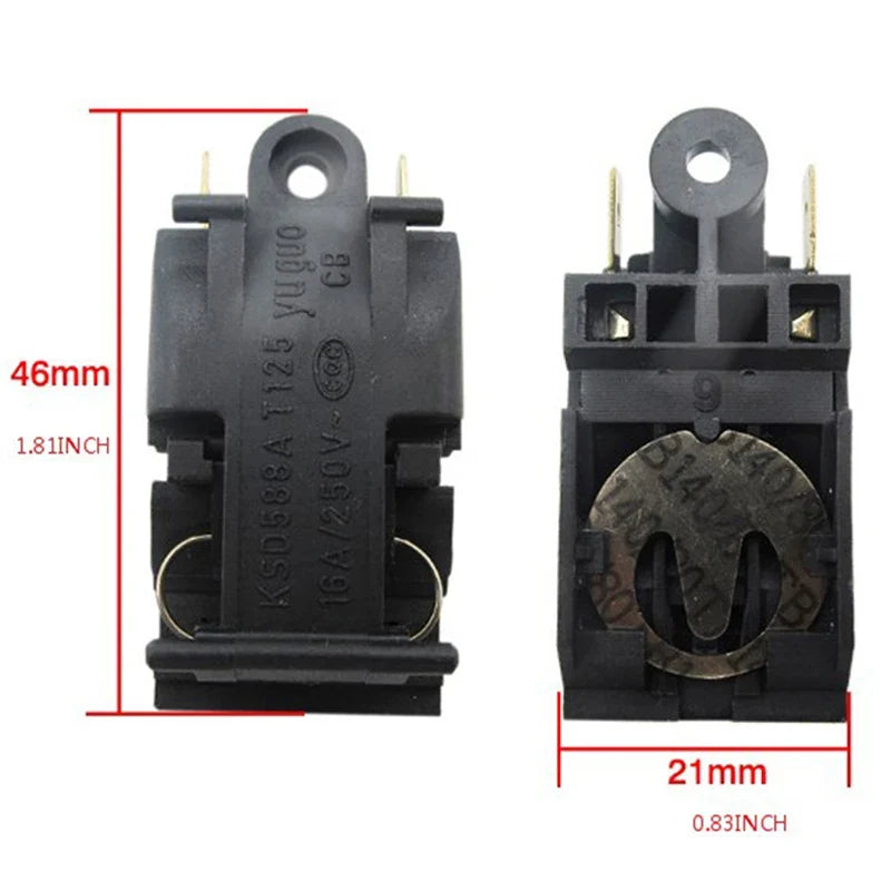 Electric Kettle Thermostat Switch 13A 16A Steam Medium Kitchen Parts