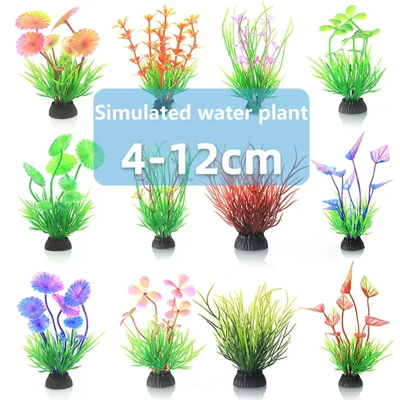 Glowing Artificial Anemone Aquarium Decoration | Silicone Plant