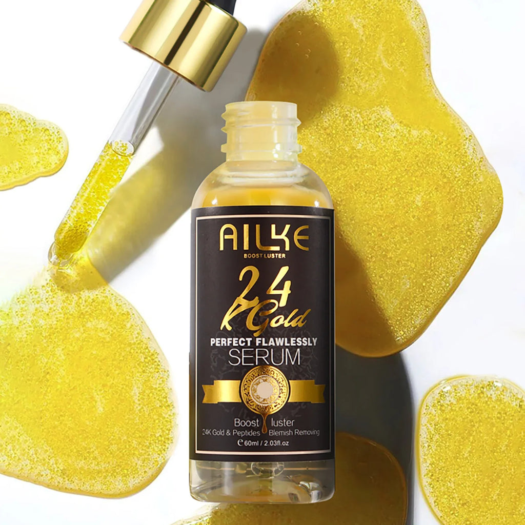 AILKE 24K Gold Brightening Face & Body Serum | Even Skin Tone