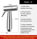 Handheld Bidet Sprayer G1/2" – Toilet & Bathroom Cleaner