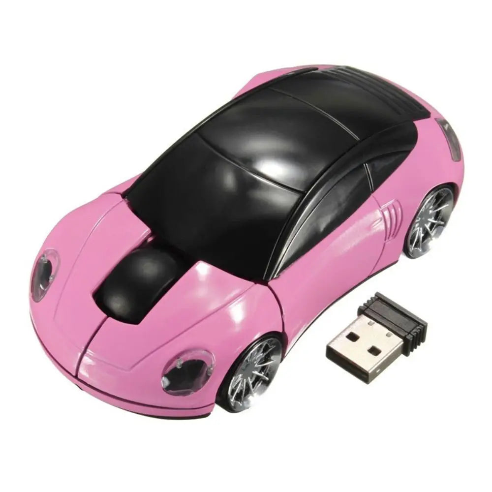 Sports Car Wireless Mouse 2.4GHz 1600DPI – USB for PC & Laptop